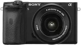 Sony A6600 + 16-50mm (Juodas) | (ILCE-6600/B) | (α6600) | (Alpha 6600) | (SELP1650)