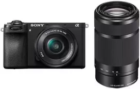 Sony A6700 + 16-50mm + 55-210mm (juodas) | (ILCE-6700L) | (Alpha 6700)