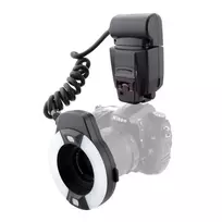 Meike MK-14EXT makro žiedinė blykstė Nikon
