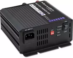 QOLTEC 51958 Smart Monolith įkroviklis LiFePO4 AGM GEL SLA akumuliatoriams / 10A / 12V