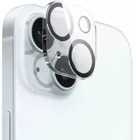 Objektyvas Crong Lens Shield – fotoaparatas ir objektyvo stiklas, skirtas iPhone 15 / iPhone 15 Plus