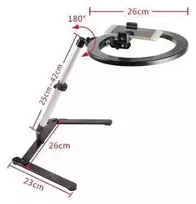 LED apšvietimo sistema ant stalo su 26 cm apšvietimo lempa