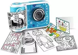 Vtech VTech KidiZoom Print Cam, skaitmeninis fotoaparatas (žydras mėlynas)
