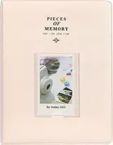 LoveInstant Didelis albumas fotografijoms 128x į INSTAX MINI 7 8 9 11 Kremas