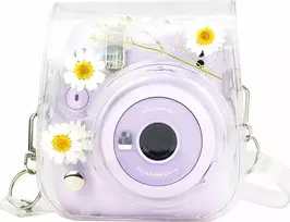 Viršelis LoveInstant Fujifilm Instax Mini 11 džiovintų chamomilių atvejis