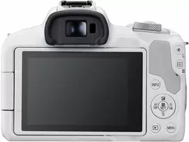 Canon EOS R50 + RF-S 18-45mm IS STM (Baltas) + RF-S 55-210mm IS STM + Mount Adapteris EF-EOS R