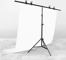 Puluz Rinkinys Atelier T Fono sijai 200cm + stovas 200cm + 4 klipai