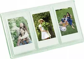 Nuotraukų rėmelis Langelis LoveInstant Rėmo stovi 3 Nuotraukos Kameros / Spausdinti spausdintuvas Popierius Zink / Fuji Instax mini - Žalia