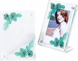 Nuotraukų rėmelis Langelis LoveInstant FUJIFILM Instax Mini / Zink / Žalias Laves kadras