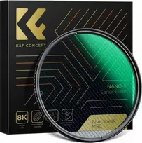 Kf Filtras Mėlyna Streak Anamorfinis filtras K&f Nano-x Mrc 82mm / 01.2102