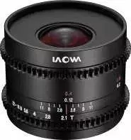 Objektyvas Laowa 7,5 mm T2,1 „Cine Micro“ 4/3