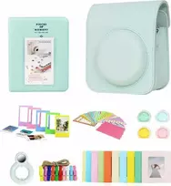 Viršelis LoveInstant rinkinys 8W1 priedai Fujifilm Instax Mini 12 / Žalia - kalyklos