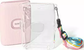 Viršelis LoveInstant Bylos EtuI Fuji Fujifilm Instax Mini Link bylų viršelis 2 / Skaidrus