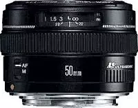 Objektyvas Canon EF 50mm 1:1,4 USM SLR Standartiniai objektyvai Juoda