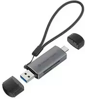 Skaitytuvas Conceptronic CONCEPTRONIC kortelių skaitytuvas USB-C/USB-A -> Micro SD/TF sw