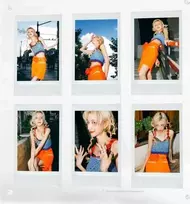 Nuotraukų rėmelis Langelis LoveInstant Rėmo, stovinčio ant 6 Nuotraukos Fujifilm Instax mini / Xiaomi / Polaroid / Canon / HP / Kodak - Zink
