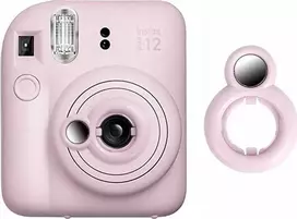 LoveInstant Mirror Cap for Fuji Fujifilm Instax Mini 12 / Rožinė