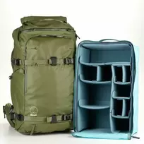 Kameros kuprinė - Shimoda Action X70 HD Starter Kit (Extra Large DV Core Unit v2, šalmų laikiklis, lietaus apsauga)