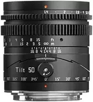 Kameros objektyvas - TTArtisan Tilt 50mm F1.4 Canon R Full-Frame Manual Focus