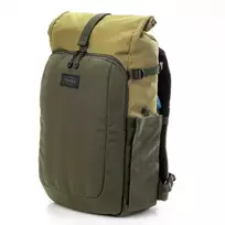Kameros kuprinė - Tenba Fulton v2 16L, talpina DSLR/veidrodinę, 16" nešiojamąjį kompiuterį, smėlinė/alyvuogių
