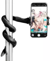 Celly „Snake“, universalus, juodas, bet kokio prekės ženklo, silikoninis, 6 cm, 8,5 cm