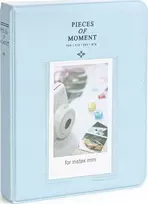 LoveInstant Foto albumas 64 vnt. Fujifilm INSTAX Mini 12 11 40 9 8 7s EVO LiPlay Link 2 SE / Pastel Mėlyna