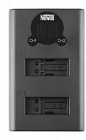 Dviejų kanalų įkroviklio rinkinys ir dvi SPJB1B baterijos Newell DL-USB-C, skirtos GoPro Hero 8