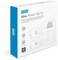 Dviejų kanalų įkroviklio rinkinys ir dvi EN-EL14 baterijos Newell DL-USB-C, skirtos Nikon