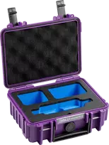 Bw Cases Dėklas BW Type 500, skirtas Insta360 X3 (violetinė)