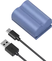 Baterija - SmallRig 4266 NP W235 2400mAh USB C Įkraunama Juoda
