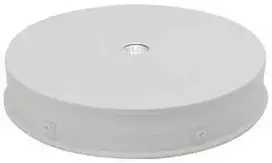 Puluz Elektrinis 360° besisukantis stovas su LED pašvietimu, apvalus 30cm, baltas