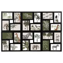 Nuotraukų rėmelis Atmosphera Frame Rėmas 24 nuotraukoms 10x15 cm - nuotraukų galerija, NUOTRAUKŲ RĖMAS - Juodos spalvos