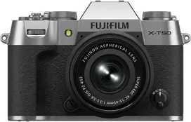 FUJIFILM X-T50 + FUJINON XC 15-45mm F3.5-5.6 OIS PZ (Sidabrinis)