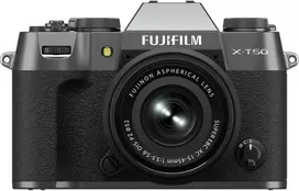 FUJIFILM X-T50 + FUJINON XC 15-45mm F3.5-5.6 OIS PZ (Charcoal Sidabrinis)
