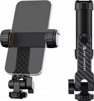 Kf trikojo stovo laikiklis 1/4" Iso, skirtas telefono išmaniajam telefonui pasukamas 360s K&f / Kf31.084 / Ms12