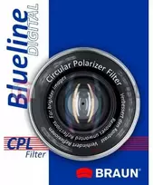 Filtras Braun Phototechnik Filtras foto Blueline CPL 43mm blucpl43