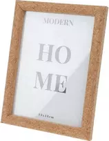 Home Styling Collection Nuotraukų rėmelis, kamštiena, 14,5 x 1,8 x 19,5 cm
