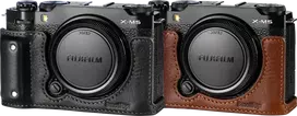 SmallRig 4879 Camera Leather Half Case Kit for FUJIFILM X-M5 Juodas