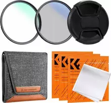 Kf filtras Filtrų rinkinys 4in1 UV NANO-K filtras + poliarizuojantis CPL + dangtelis + K&F dėklas 77 mm / SKU.2039V1