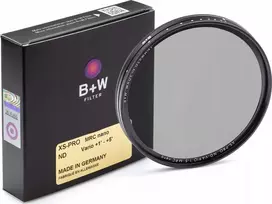 B+W filtras B+W reguliuojamas pilkas filtras XS-Pro ND Vario MRC nano 1075251 72mm