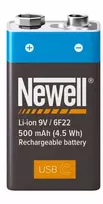 Baterija Newell 9V USB-C 500 mAh