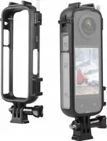Puluz rėmo tvirtinimo laikiklis korpuso rėmo tvirtinimo trikojis 2x Iso, skirtas Insta360 X4 / X 4 / Pu979b