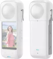 Puluz objektyvo dangtelis objektyvo dangtelis + silikono korpuso dangtelio apsauga, skirta Insta360 X4 / X 4 / Pu985w