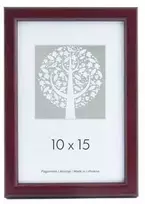 Nuotraukų rėmelis Plastikinis rėmelis Aura 1303407, A4, bordo spalvos