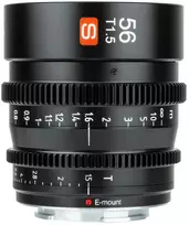 Objektyvas - Viltrox S 56 T1.5 Cine APS-C MF Sony E Mount