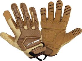 Lahti Pro Rękawice TPR dirbtuvių pirštinės rudos l281510p, kartonas, "10", ce, Lahti