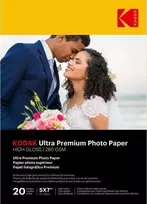 „Kodak“ fotopopierius, 13 x 18 cm, itin blizgus, 280 g, 20 lapų