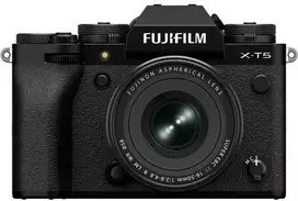Sisteminis fotoaparatas FUJIFILM X-T5/XF16-50mmF2.8-4.8 R LM WR, Juodas