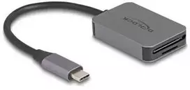 Skaitytuvas Delock Delock - Kortelių skaitytuvas (Micro SD, SD) - USB-C