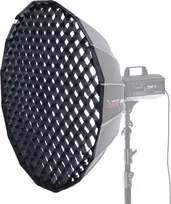 Aurora Grid Aurora LUVT95 su softboxu Firefly PAR 95cm
